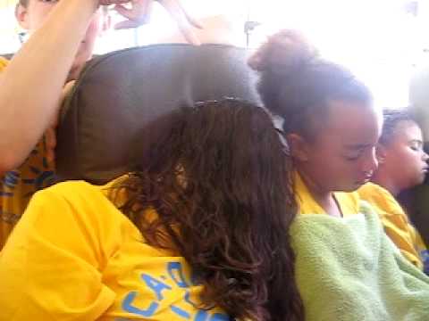 how to sleep on a bus trip