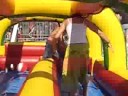 Nuria i Dionis Comas a la piscina de Mc Carren (Brooklyn)
