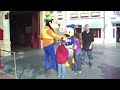 Disneyland Goofy and Donald Duck Greet Fans