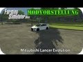 Mitsubishi Lancer Evolution v 2.0 para Farming Simulator 2013 vídeo 1