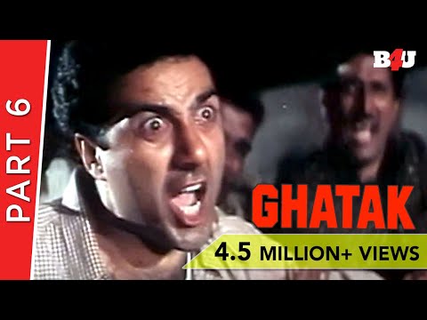 Ghatak | Part 6 | Sunny Deol, Meenakshi Seshadri, Danny Denzongpa | B4U Mini Theatre