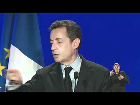 Discours de Nicolas Sarkozy