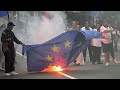Protesta contro il caro petrolio, da Manfredonia a Bruxelles