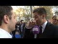 Chris Pine (Captain James T. Kirk) at the Star Trek premiere in London