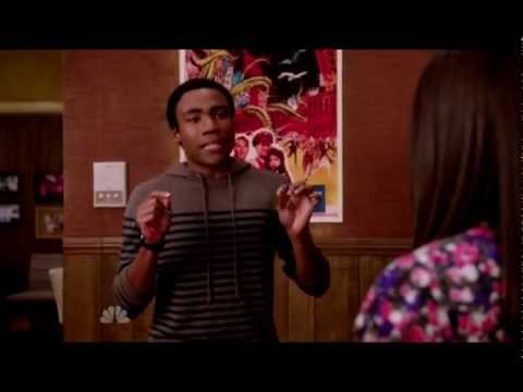 Troy Humming Daybreak - 'Community' Season 3 Episode 9 "Foosball and Nocturnal Vigilantism"