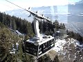 Nordkettenbahn in Innsbruck - Talfahrt von der Seegrube Nordkettenbahn in Innsbruck - Talfahrt von der Seegrube
