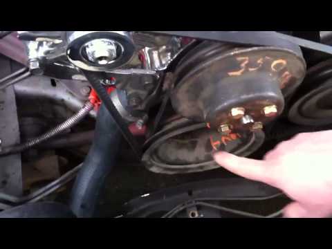 How To Install a Power Steering Belt TALK Through – Chevrolet Truck C10