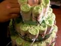 How to Make a Diaper Cake Tutorial for a Baby Shower (Step by step instructions) How to Make a Diaper Cake Tutorial for a Baby Shower (Step by step instructions)