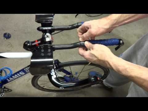 how to fit aero bars