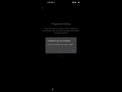 How to fix fingerprint enrollment issues caused by broken persist partition on the OnePlus 8 Pro
