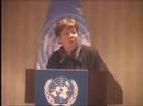 At an International Women's Day lunch Assistant Secretary-General for UN Peacekeeping, Jane Holl Lute, says that the involvement of women is a harbinger of success in UN peacekeeping missions.