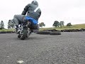 Mini moto track built first day out.