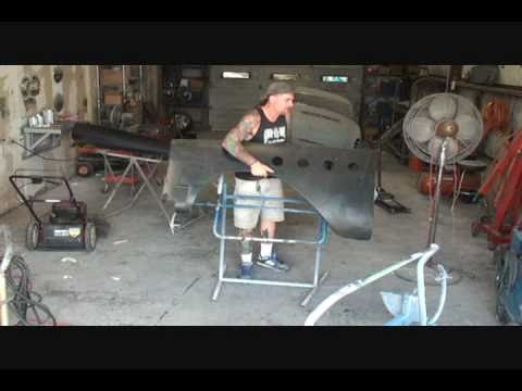 1955 Buick Century-DIY Automotive Restoration-Front Fender Repair. Part 1
