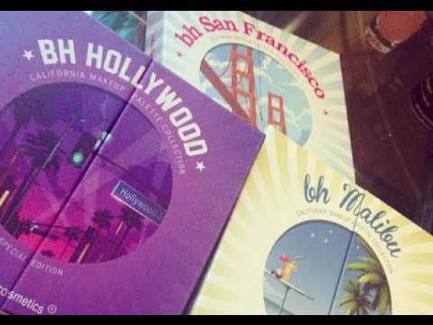 Super Cute California Themed Makeup Palettes! :D