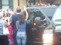 jonas brothers getting into the car