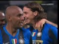 palermo-inter 0-2  1� goal ibrahimovic commento recalcati