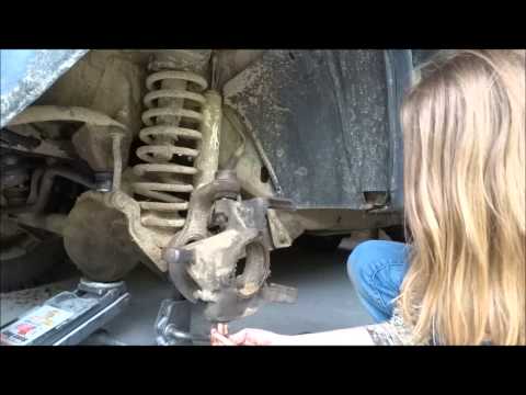Jeep Cherokee Ball Joint Replacement- By a Girl!