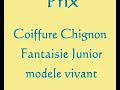 prix coiffure chignon fantaisie junior