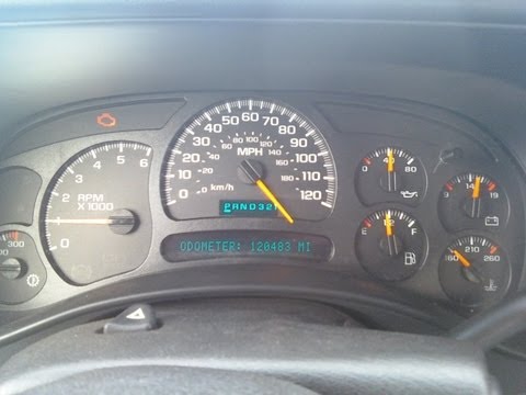 03 Silverado speedometer stuck (case review)
