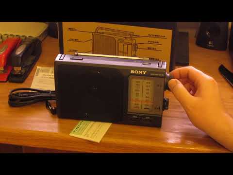Sony ICF-801 Radio Portatile FM/AM - Modello Giapponese In Ottime Condizioni