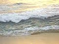 Sound of rolling sea waves