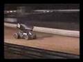Mike Scandle(56) Joey Borich (7) sprint car hot laps