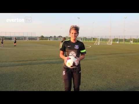 Everton Ladies Skill School - Paige Williams