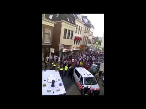 Aberdeen Fans Riot In Groningen 2014
