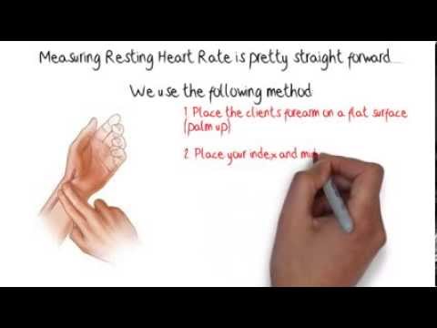 how to take resting heart rate