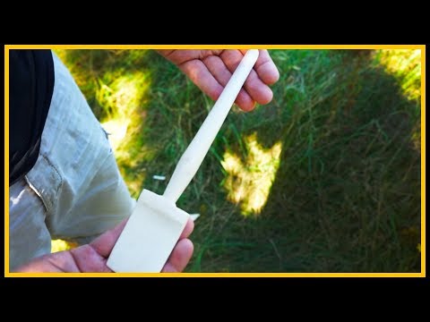 Pfannenwender schnitzen bushcraften Outdoor Bushcraft Deutschland