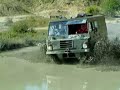 Black Country Laners Volvo C303 6x6 playing in water