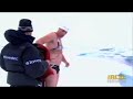 North Pole - First video of historic North Pole swim