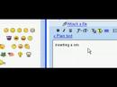 how to attach smiley in outlook