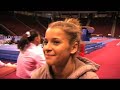 alicia sacramone talks about competing in her home town of boston, what events she needs to excel on, and her aggressive nature in competition.