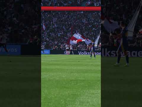  El #gol de #Driussi desde el campo de juego | #VamosRiver #Superclasico #RiverPlate