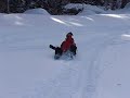 Bum sledging