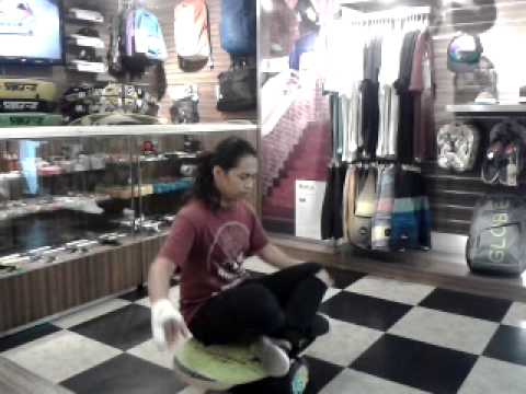 Lotus position in indoboard