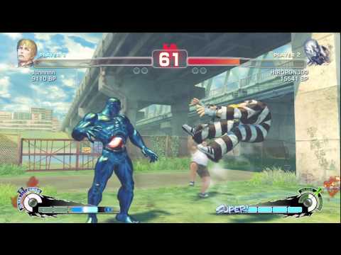 SSF4: Jun (Cody) VS HIROPON (Seth)