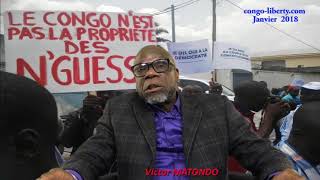 Victor Matondo dénonce le génocide de Sassou-Nguesso dans la région du Pool