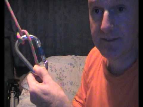 how to belay munter hitch