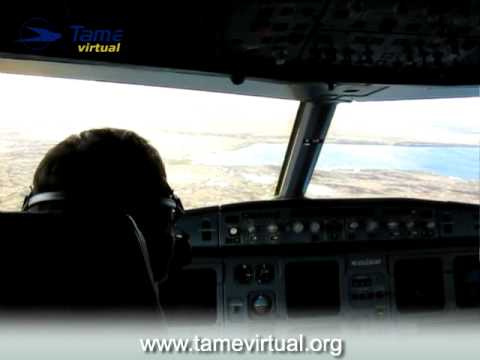 Flight Guayaquil Galápagos (Baltra) Ecuador Airbus 320 Tame