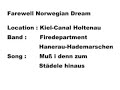 Norwegian Dream Farewell at Kiel canal Holtenau