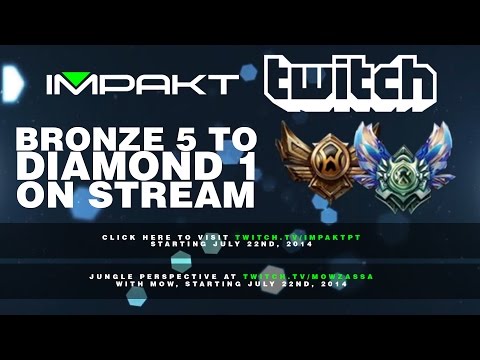 Supporting From Bronze 5 to Diamond 1 (League of Legends, On Stream)