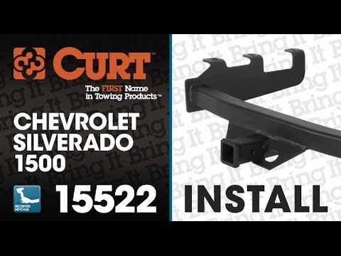 Trailer Hitch Install: CURT 15522 for 1999-2012 Chevrolet/GMC Silverado/Sierra 1500