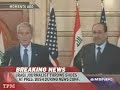 Bush Dodges Shoes Thrown by Iraqi Journalist