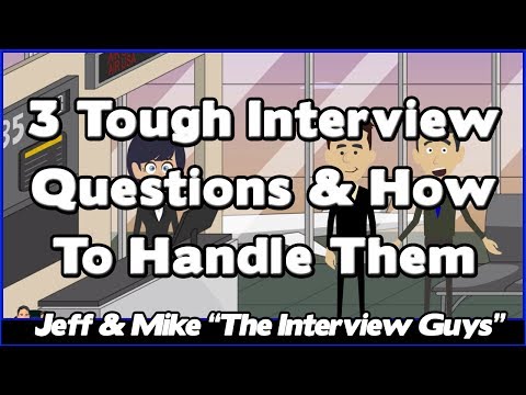 answers - Interview questions and answers - Jeff & Mike help you answer 3 tough interview questions plus get their famous free report: http://interviewmastersystem.com...