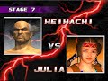 Tekken 3 - Dr Boskonowich with Heihachi\