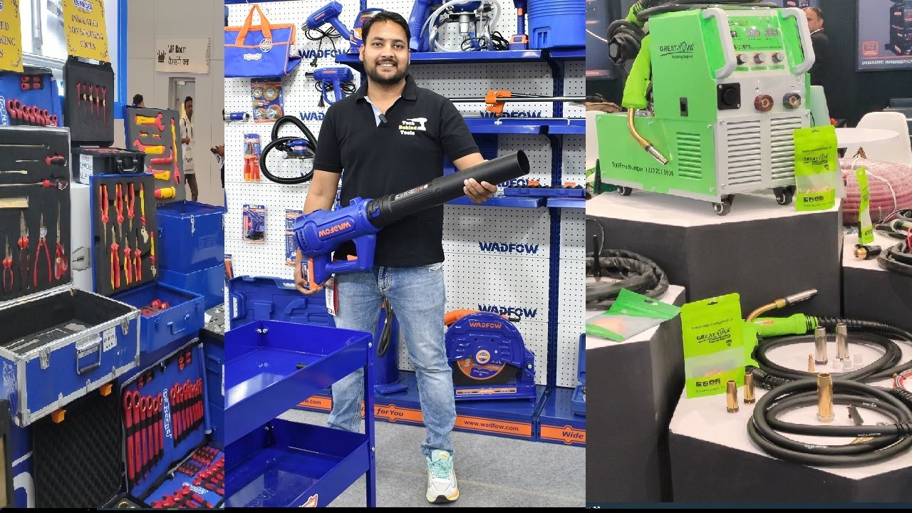 DAY 1 - Latest Hand & Power Tools At Hand Tools & Fastners Expo Yashobhoomi - Dwarka