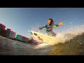 For watching with Red & Cyan plastic glasses. Dani Aznar and Dani Corripio surf and SUP small waves in Gijón´s Bay (San Lorenzo Beach) This spot is situated in Asturias-Spain. Filmed with 3D GoPro Hd. Un video de www.jim-box.com - Follow me on Facebook www.facebook.com