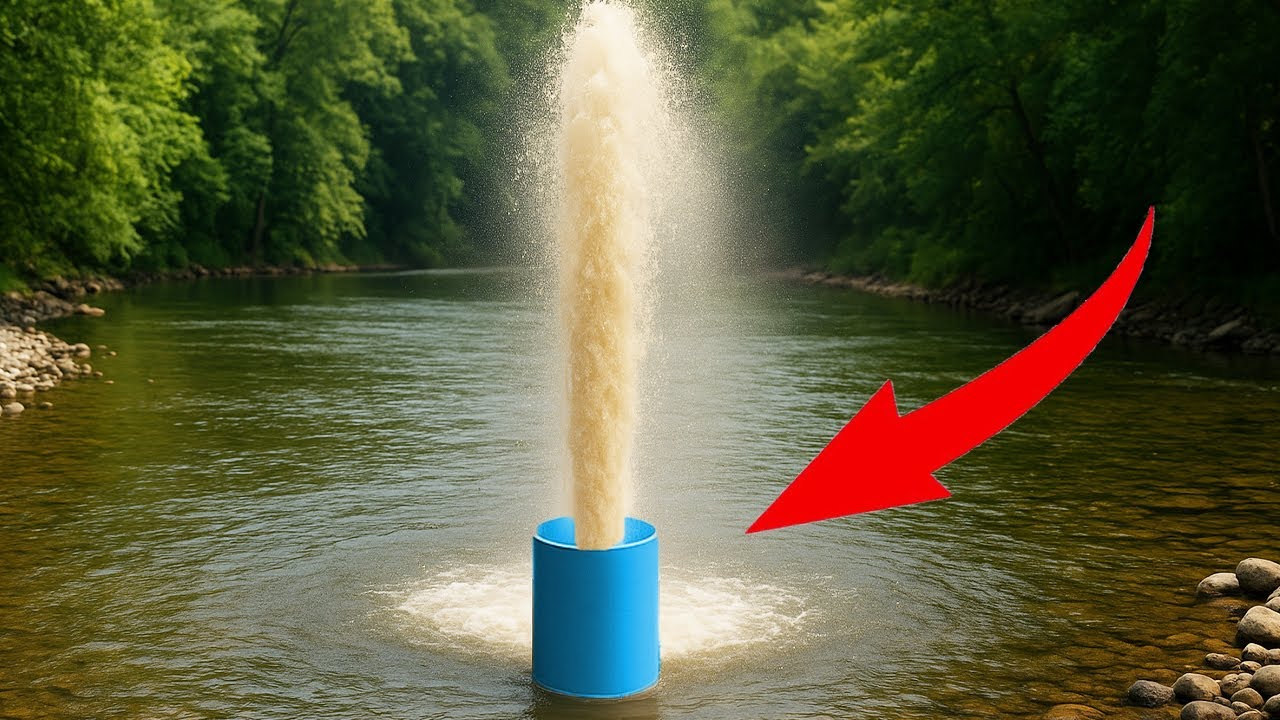 Very few people know this great invention! Free recycling idea from PVC pipes/empty bottles/cement